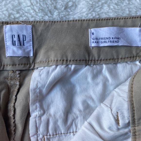 Khaki girlfriend ankle pants - Picture 2 of 3